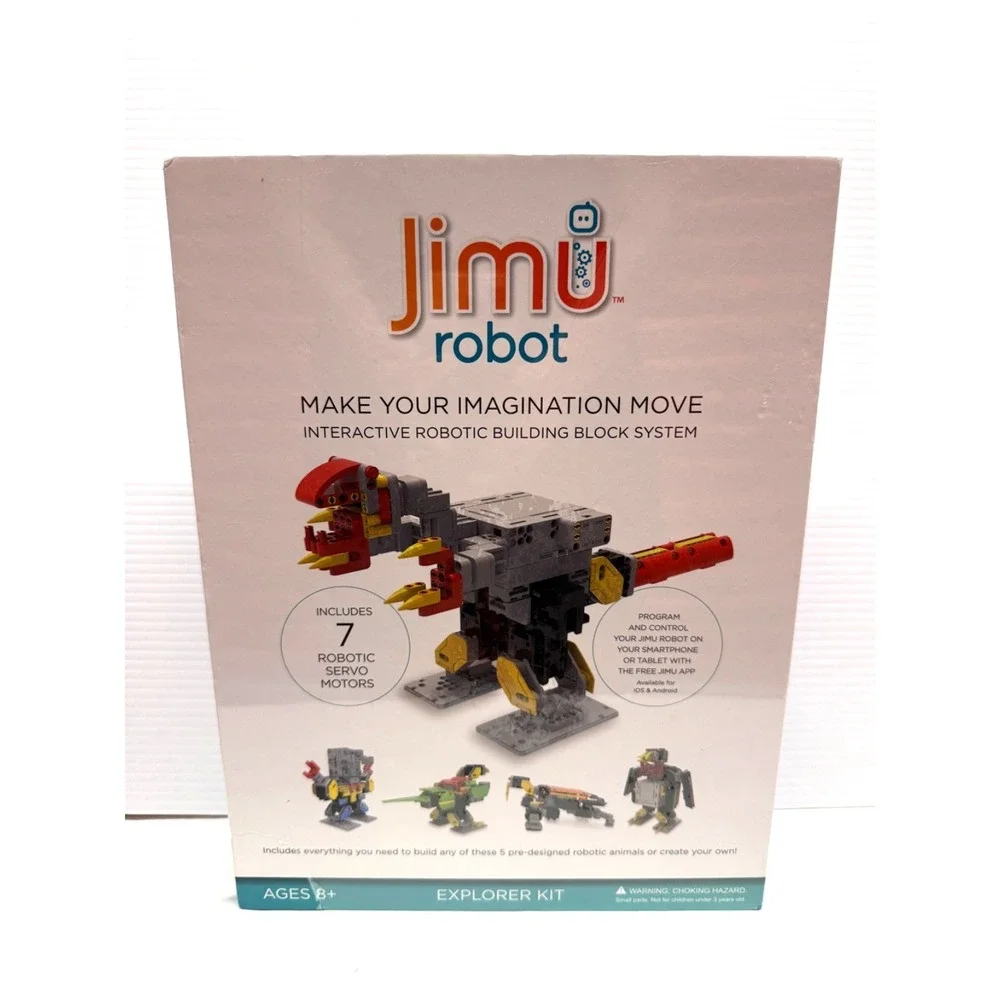 Ubtech Jimu Robot Explorer Kit Interactive Robotic Building Block System Ages 8+